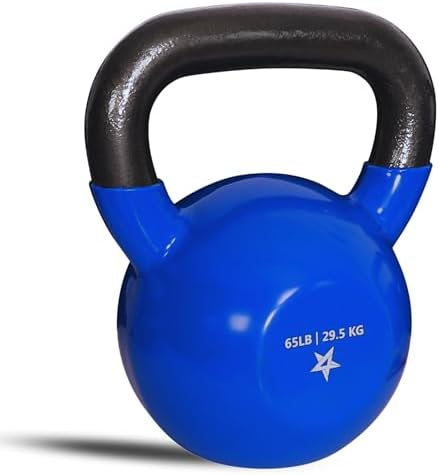 Yes4All 5-100 LB Kettlebells for Home Gym Exercises Fitness Full Body Workout Equipment