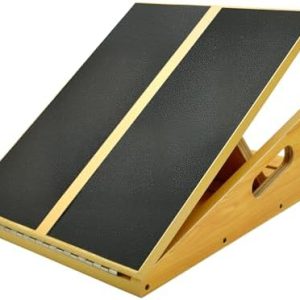 Professional Adjustable Slant Board for Calf Stretching and Balance, Calf Stretcher with Incline Board, Perfect for Fitn