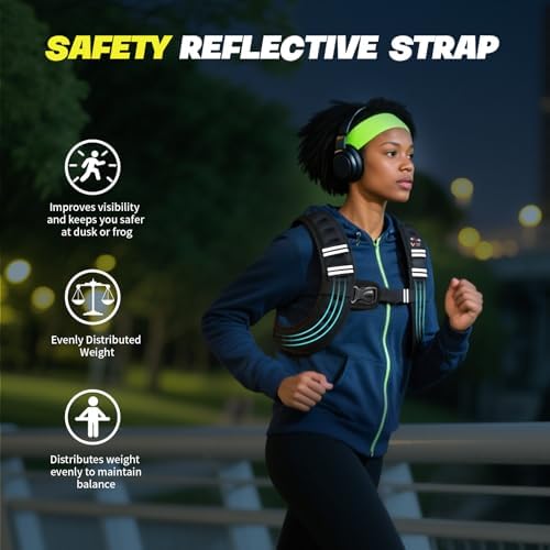 Weighted Vest Women 6lb/8lb/12lb/16lb/20lb/25lb/30lb for Walking Strength Training Running Fitness Weighted Vest Women f