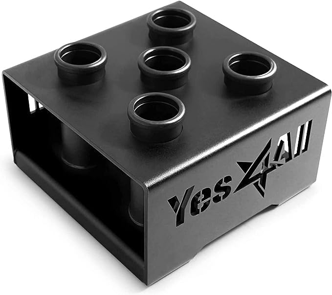 Yes4All Vertical Storage Rack for Home Gym and Fitness Lovers | Yes4All Barbell & Dumbbell Organizer with Vertical Stor