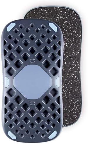 FluidStance Adult Standing Desk Balance Board for Anti-Fatigue Exercise - USA Made 360 Degree Wobble Board to Increase F