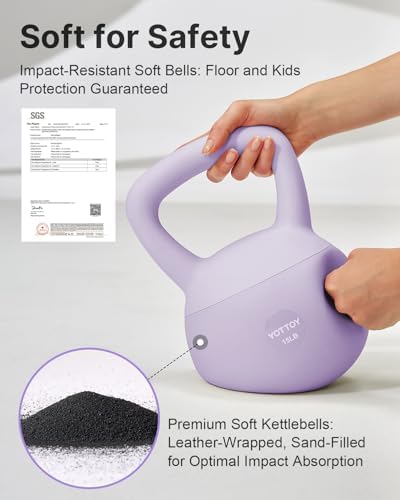 YOTTOY Soft Kettlebell Workout Equipment for Home Users to Ensure Strength and Safety
| YOTTOY Soft Anti-Slip Grip Kett - Image 10