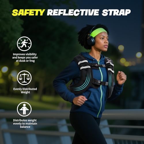 Weighted Vest Women 6lb/8lb/12lb/16lb/20lb/25lb/30lb for Walking Strength Training Running Fitness Weighted Vest Women f