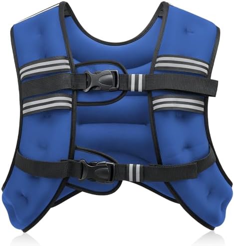 ZELUS 6lb Weight Vest for Workout and Strength Training | ZELUS ReflectiveWeight Vest for Running and Fitness | ZELUS 1