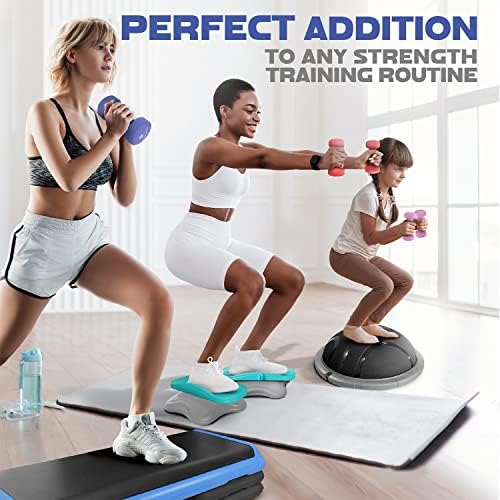 Yes4All Neoprene Coated Dumbbell Hand Weights for Home Workout - Multiple Weight Options with 15 Colors, Anti-Roll, Ant