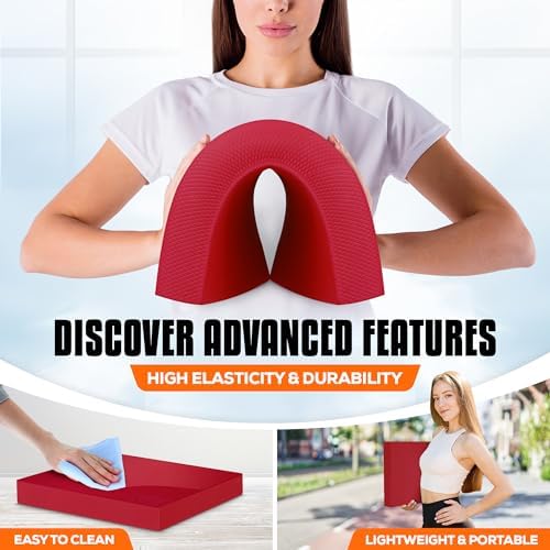 Upgraded Size Yes4All Non-Slip Foam Balance Pad for Exercise and Physical Therapy | Yes4All Nonslip Foam Pad for Yoga a