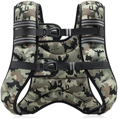 ZELUS 6lb Weight Vest for Workout and Strength Training | ZELUS ReflectiveWeight Vest for Running and Fitness | ZELUS 1