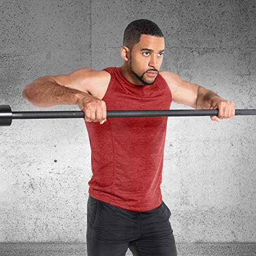 CAP Barbell | Olympic Barbell | Fitness Enthusiasts | Gym & Home Workouts | Durable Construction | 7FT Length | 20mm Dia
