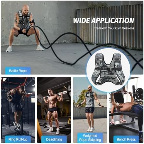 ZELUS 6lb Weight Vest for Workout and Strength Training | ZELUS ReflectiveWeight Vest for Running and Fitness | ZELUS 1