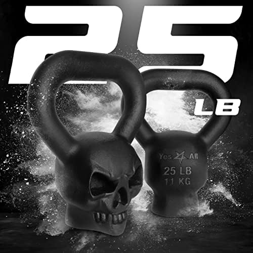 Yes4All Special Shape Kettlebell for Advanced Training | Yes4All Upgraded Multifunctional Kettlebell Anti Slip Handle |