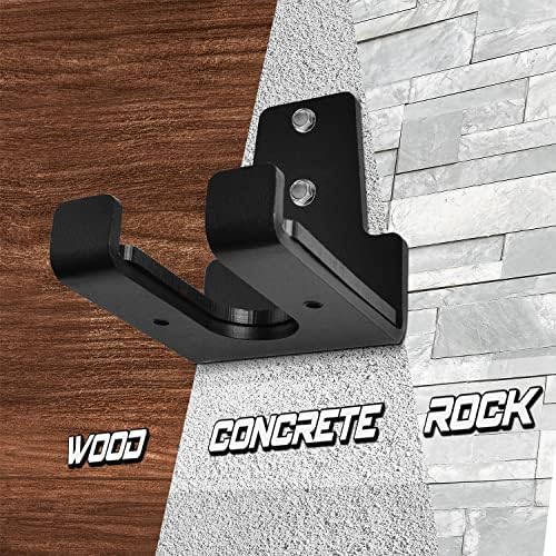 Yes4All Vertical Wall Mount Olympic Barbell Holder for Home Gym Storage | Yes4All Hanging Barbell Rack for Home Fitness