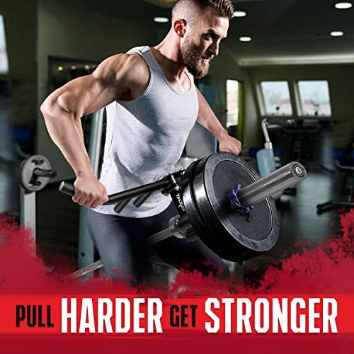 Yes4All 550LBS Multi-Grip Rowing Landmine Handle - T Bar LAT, Viking Press for 1 & 2" Bar - Sturdy Design, Easy to Insta