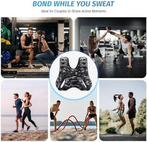 ZELUS 6lb Weight Vest for Workout and Strength Training | ZELUS ReflectiveWeight Vest for Running and Fitness | ZELUS 1