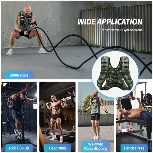 ZELUS 6lb Weight Vest for Workout and Strength Training | ZELUS ReflectiveWeight Vest for Running and Fitness | ZELUS 1