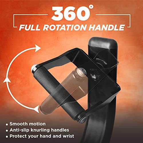 Yes4All 550LBS Multi-Grip Rowing Landmine Handle - T Bar LAT, Viking Press for 1 & 2" Bar - Sturdy Design, Easy to Insta