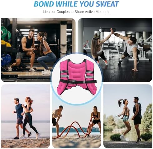 ZELUS 6lb Weight Vest for Workout and Strength Training | ZELUS ReflectiveWeight Vest for Running and Fitness | ZELUS 1