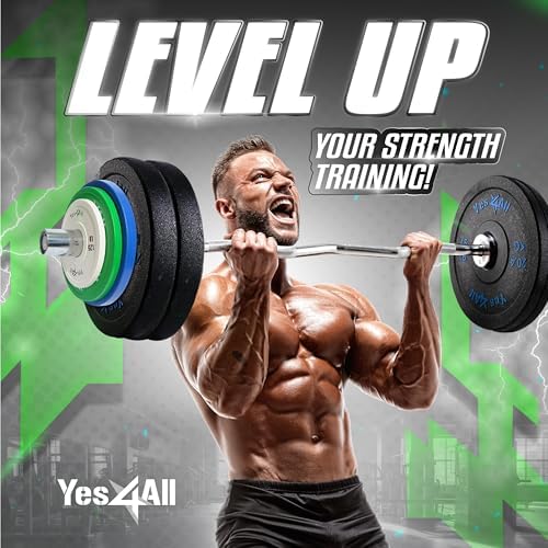 Yes4All Fractional Weight Plates Set for Dumbbell and Olympic Barbell Weightlifting Yes4All Fractional Weight Plates