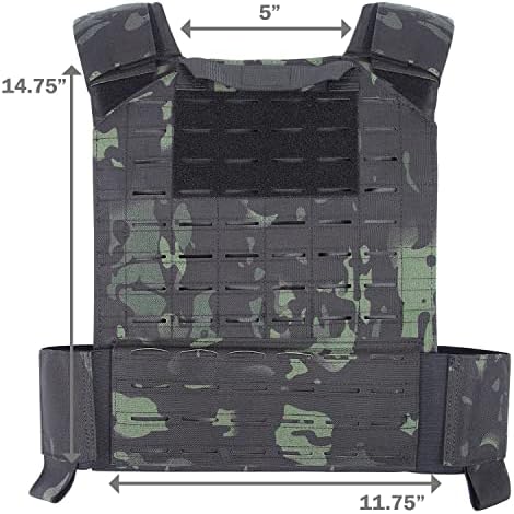 EVERLIT Adjustable Weighted Vest 14 Lbs/ 20 Lbs | Fitness Workout Running | Men Women