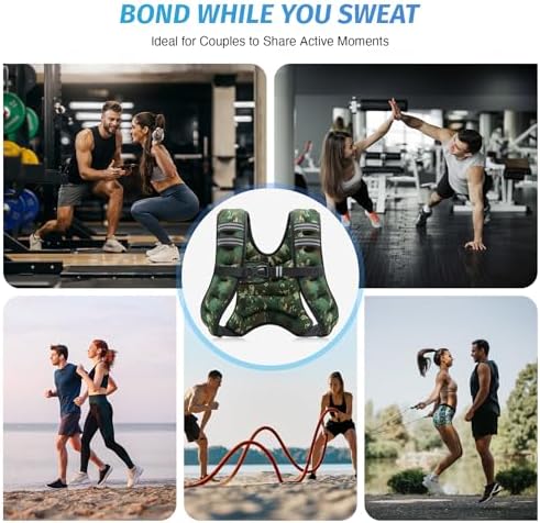 ZELUS 6lb Weight Vest for Workout and Strength Training | ZELUS ReflectiveWeight Vest for Running and Fitness | ZELUS 1