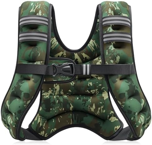 ZELUS 6lb Weight Vest for Workout and Strength Training | ZELUS ReflectiveWeight Vest for Running and Fitness | ZELUS 1