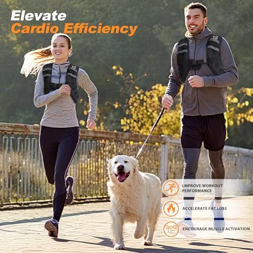 Weighted Vest Women 6lb/8lb/12lb/16lb/20lb/25lb/30lb for Walking Strength Training Running Fitness Weighted Vest Women f