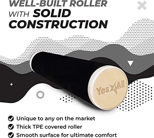 Yes4All Balance Board Sports Trainer for Core Strength and Balance Improvement | Yes4All Surf Trainer Board with Adjust