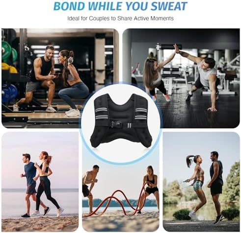 ZELUS 6lb Weight Vest for Workout and Strength Training | ZELUS ReflectiveWeight Vest for Running and Fitness | ZELUS 1