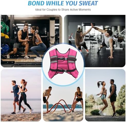 ZELUS 6lb Weight Vest for Workout and Strength Training | ZELUS ReflectiveWeight Vest for Running and Fitness | ZELUS 1