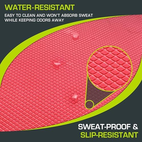 ProsourceFit Exercise Balance Pad - Large Cushioned Non-Slip Foam Mat & Knee Pad for Fitness Yoga Stability Training Phy - Image 16