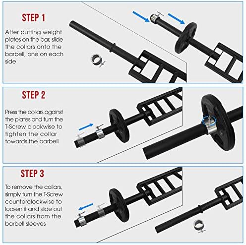 Yes4All Multi Grip Barbell & Cable Attachment - Swiss Bar, American Bar for Greater Range of Motion, Fits Olympic Weight