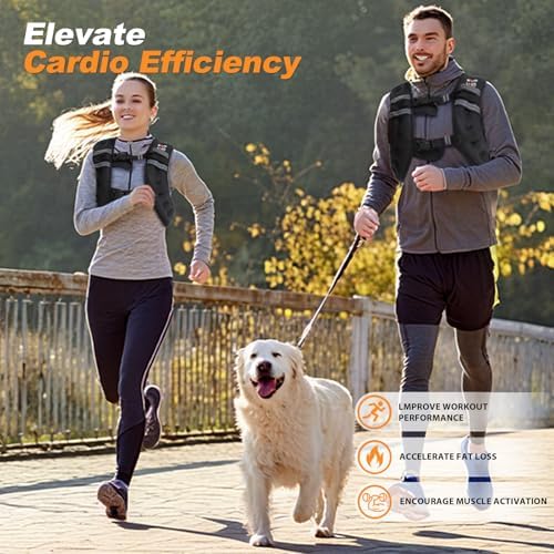 Weighted Vest Women 6lb/8lb/12lb/16lb/20lb/25lb/30lb for Walking Strength Training Running Fitness Weighted Vest Women f