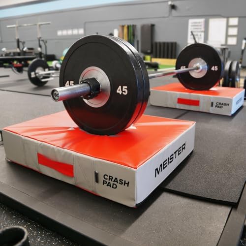 Meister Crash Pad Weight Lifting Drop Pads for Home Gym, Ergonomic & Non-Slip Design for Safety and Comfort | Meister C