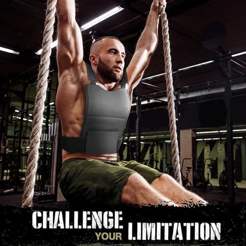 Yes4All Weight Vest Plate 5.75/8.75/14/19.75LB Pairs - Tactical Plate for Heavy Workout - Curved Ergonomic Design for Ru