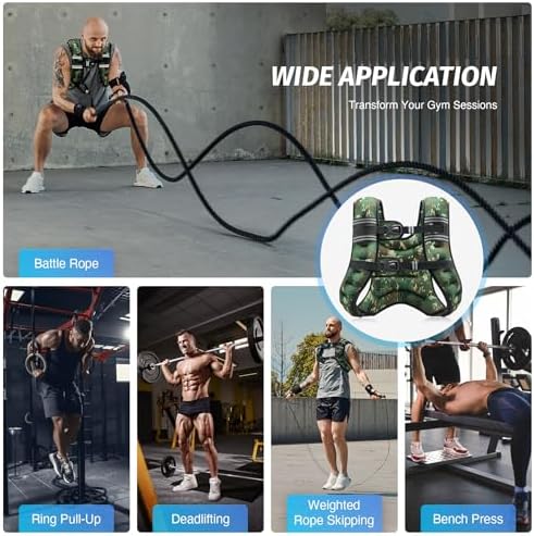 ZELUS 6lb Weight Vest for Workout and Strength Training | ZELUS ReflectiveWeight Vest for Running and Fitness | ZELUS 1