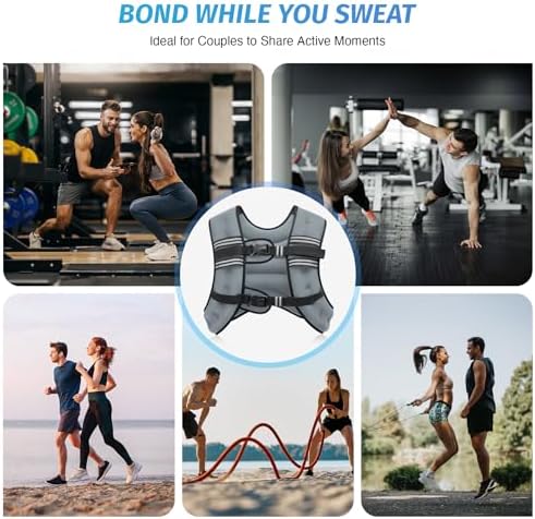ZELUS 6lb Weight Vest for Workout and Strength Training | ZELUS ReflectiveWeight Vest for Running and Fitness | ZELUS 1