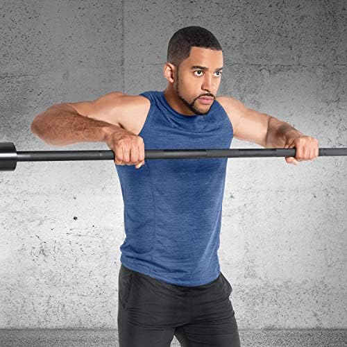 CAP Barbell | Olympic Barbell | Fitness Enthusiasts | Gym & Home Workouts | Durable Construction | 7FT Length | 20mm Dia