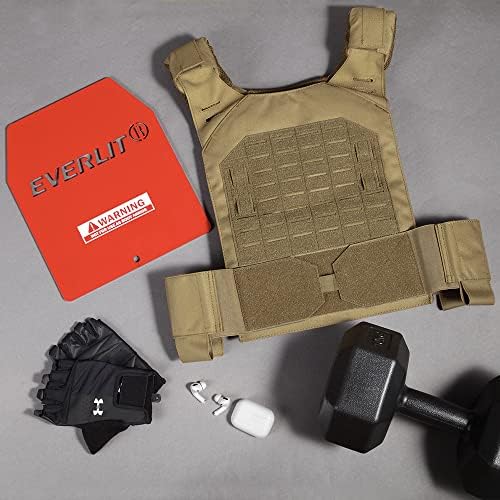 EVERLIT Adjustable Weighted Vest 14 Lbs/ 20 Lbs | Fitness Workout Running | Men Women