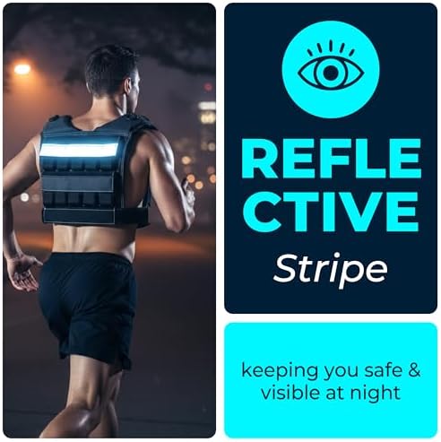 Adjustable Workout Weight Training Vest for Men and Women - Fitness & Cross Training | Men and Women Adjustable Weigh