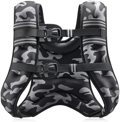 ZELUS 6lb Weight Vest for Workout and Strength Training | ZELUS ReflectiveWeight Vest for Running and Fitness | ZELUS 1