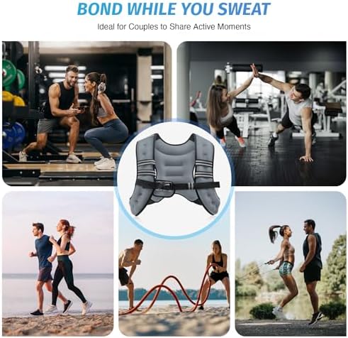 ZELUS 6lb Weight Vest for Workout and Strength Training | ZELUS ReflectiveWeight Vest for Running and Fitness | ZELUS 1