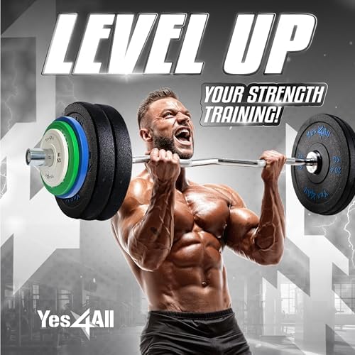 Yes4All Fractional Weight Plates Set for Dumbbell and Olympic Barbell Weightlifting Yes4All Fractional Weight Plates