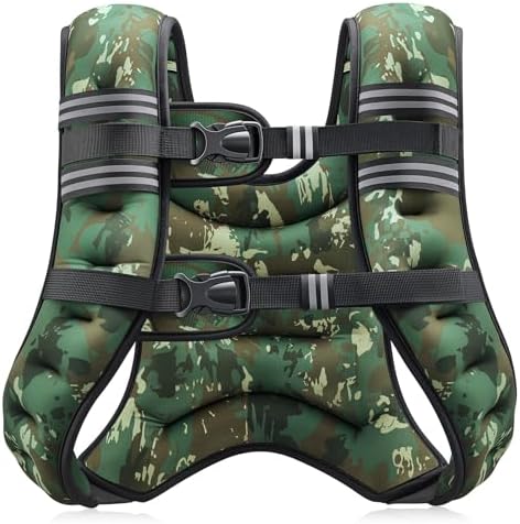 ZELUS 6lb Weight Vest for Workout and Strength Training | ZELUS ReflectiveWeight Vest for Running and Fitness | ZELUS 1