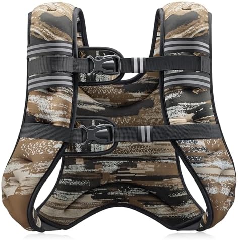 ZELUS 6lb Weight Vest for Workout and Strength Training | ZELUS ReflectiveWeight Vest for Running and Fitness | ZELUS 1