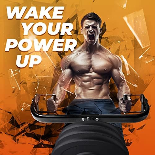 Yes4All 550LBS Multi-Grip Rowing Landmine Handle - T Bar LAT, Viking Press for 1 & 2" Bar - Sturdy Design, Easy to Insta