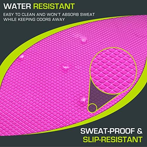 ProsourceFit Exercise Balance Pad - Large Cushioned Non-Slip Foam Mat & Knee Pad for Fitness Yoga Stability Training Phy - Image 62