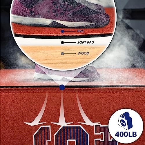 Yes4All 3-in-1 Soft-Padded Plyo Box With Wooden Core for Jumping, Conditioning, and Strength Training
| Non-Slip Multi- - Image 41