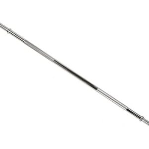 Fitvids 6FT Standard Barbell with Star Locks for Strength Training & Weightlifting, Black Prime Fitvids 6FT Standard Bar