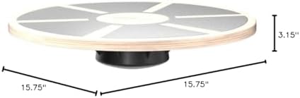 Amazon Basics Wooden Balance Trainer Board