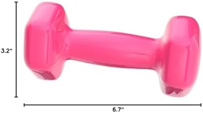 Amazon Basics Vinyl Coated Dumbbell Hand Weights for Home Gym Fitness Lovers | Amazon Basics Vinyl Coated Dumbbell Hand