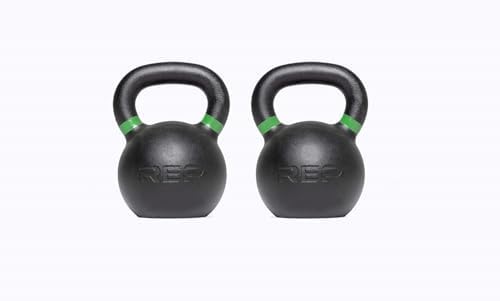 REP Fitness Adjustable Kettlebell Set and Singles, 4kg to 24kg Range for Home Gym Power Workout, Strength Training, Free